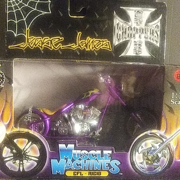 jesse james diecast motorcycles